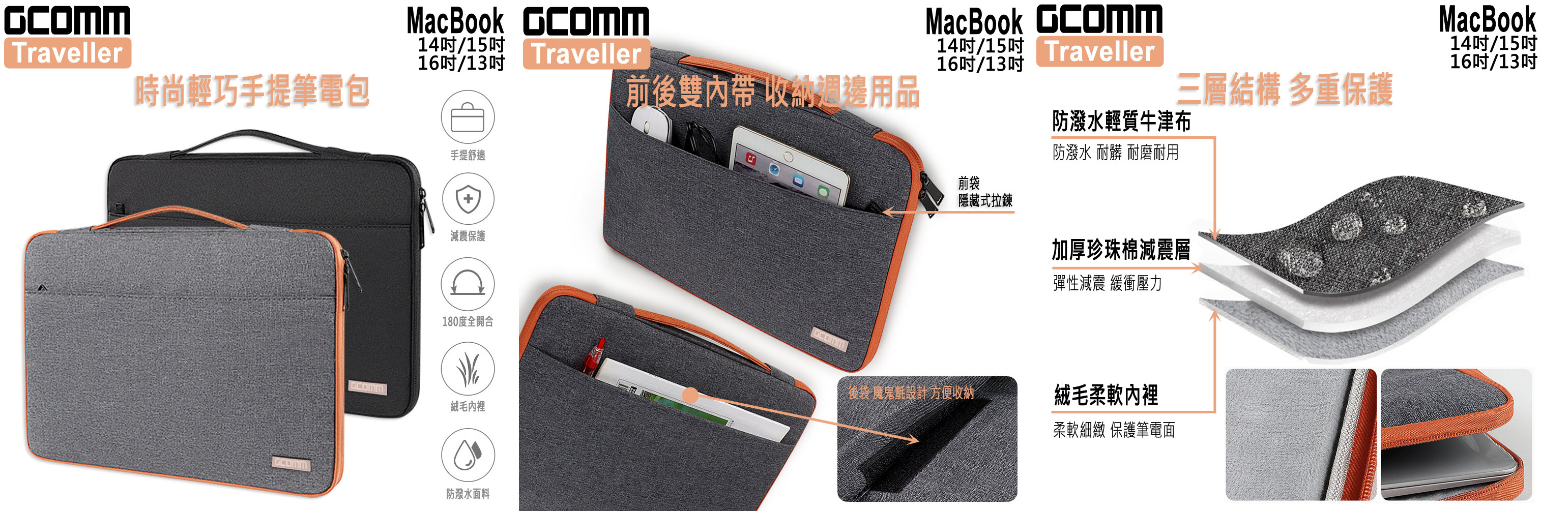 Provider of 13 and 14 Inch Shock Resistant Laptop Bag