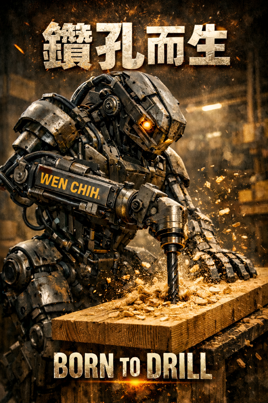 Born to Drill. Drill to Be Born.