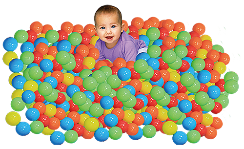 100 Pack Play Balls