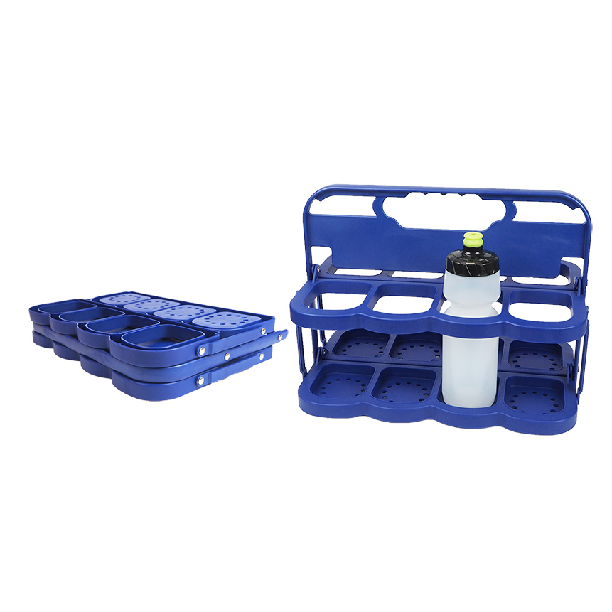 Foldable Streamline 8 Water Bottles Carrier