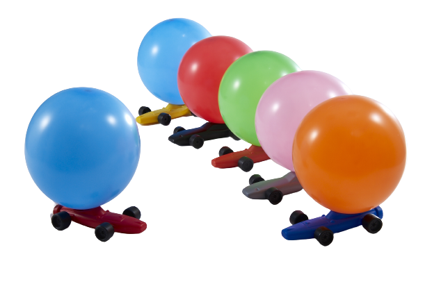 Learning Science from toy balloons -jet racer