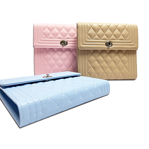 Classic Diamond Stitching Leather Journal