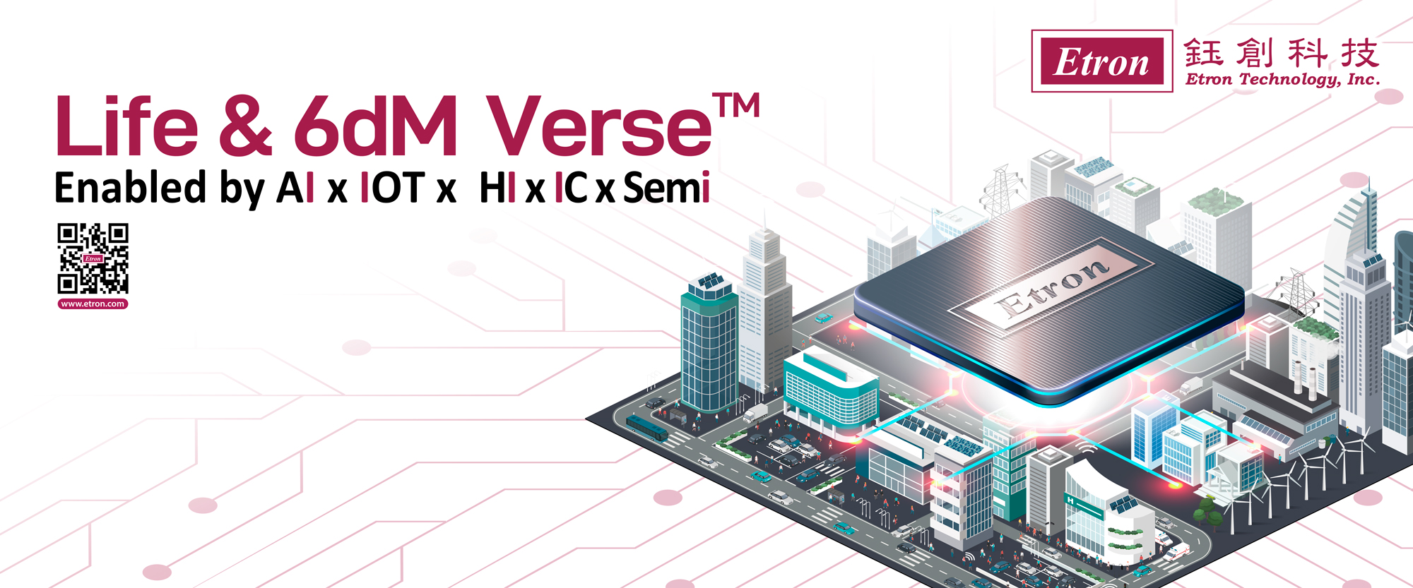 Life & 6dMverse Enabler by AI x IOT x HI x IC x Semi