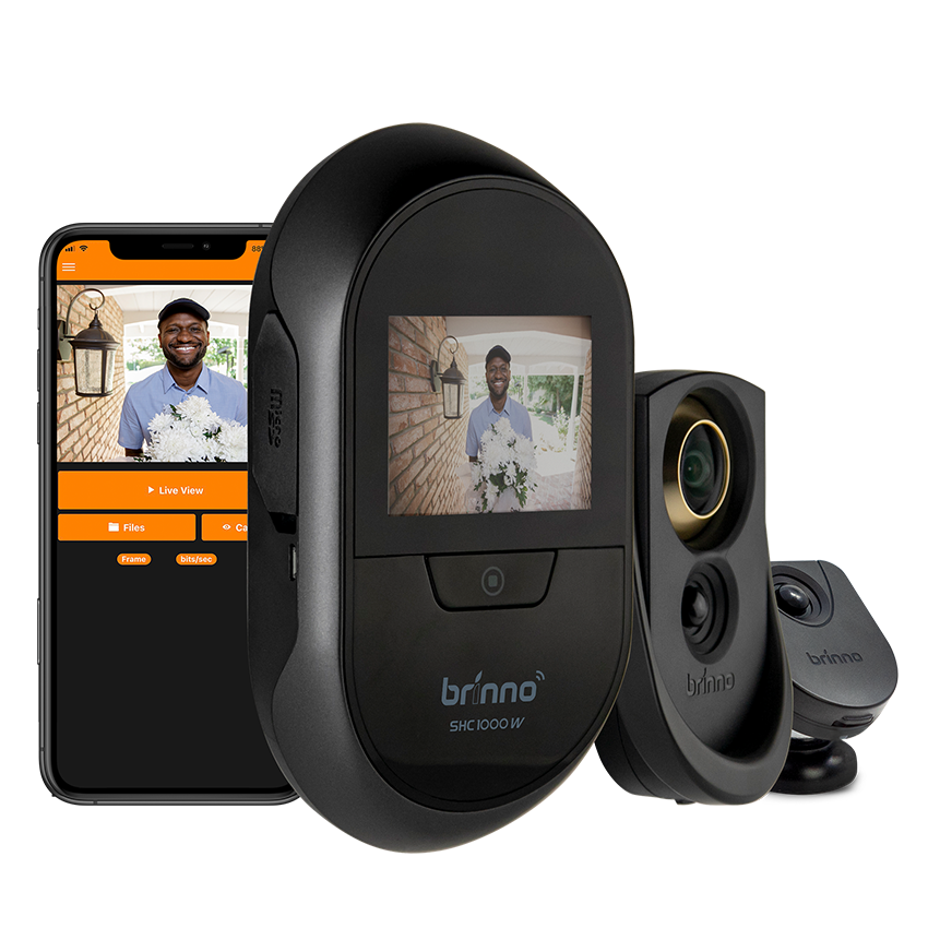 Brinno Wi-Fi Peep Hole Home Security Camera SHC1000W