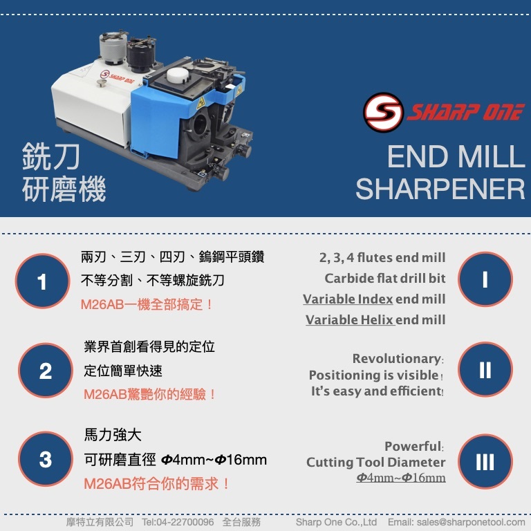 End Mill Sharpener