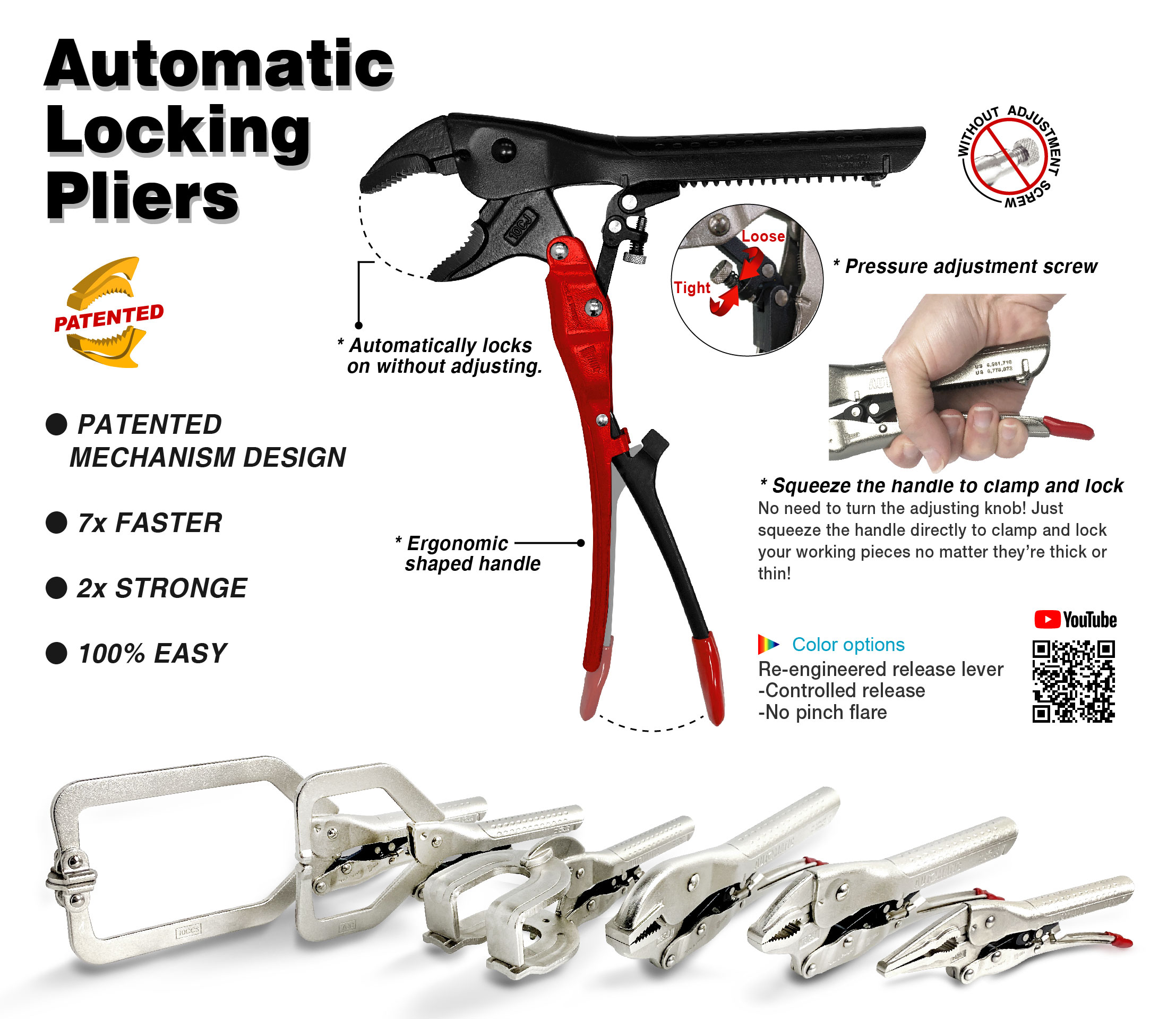 Automatic Locking Pliers 
