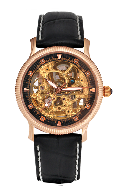 FLUNGO鬥牛士(佛朗明哥)
鏤空雕花天然真鑽總裁機械錶