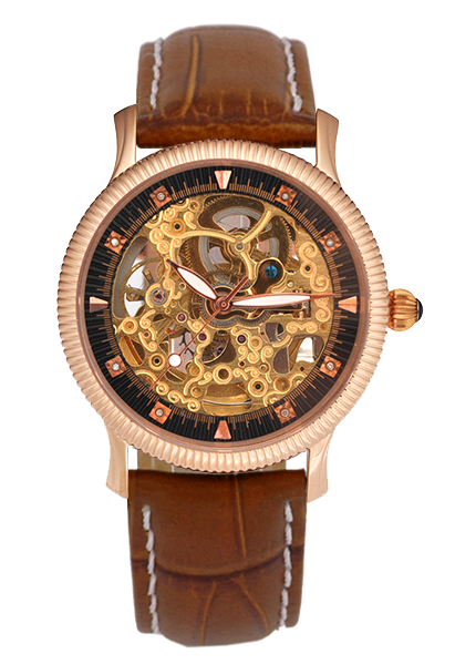 FLUNGO鬥牛士(佛朗明哥)
鏤空雕花天然真鑽總裁機械錶