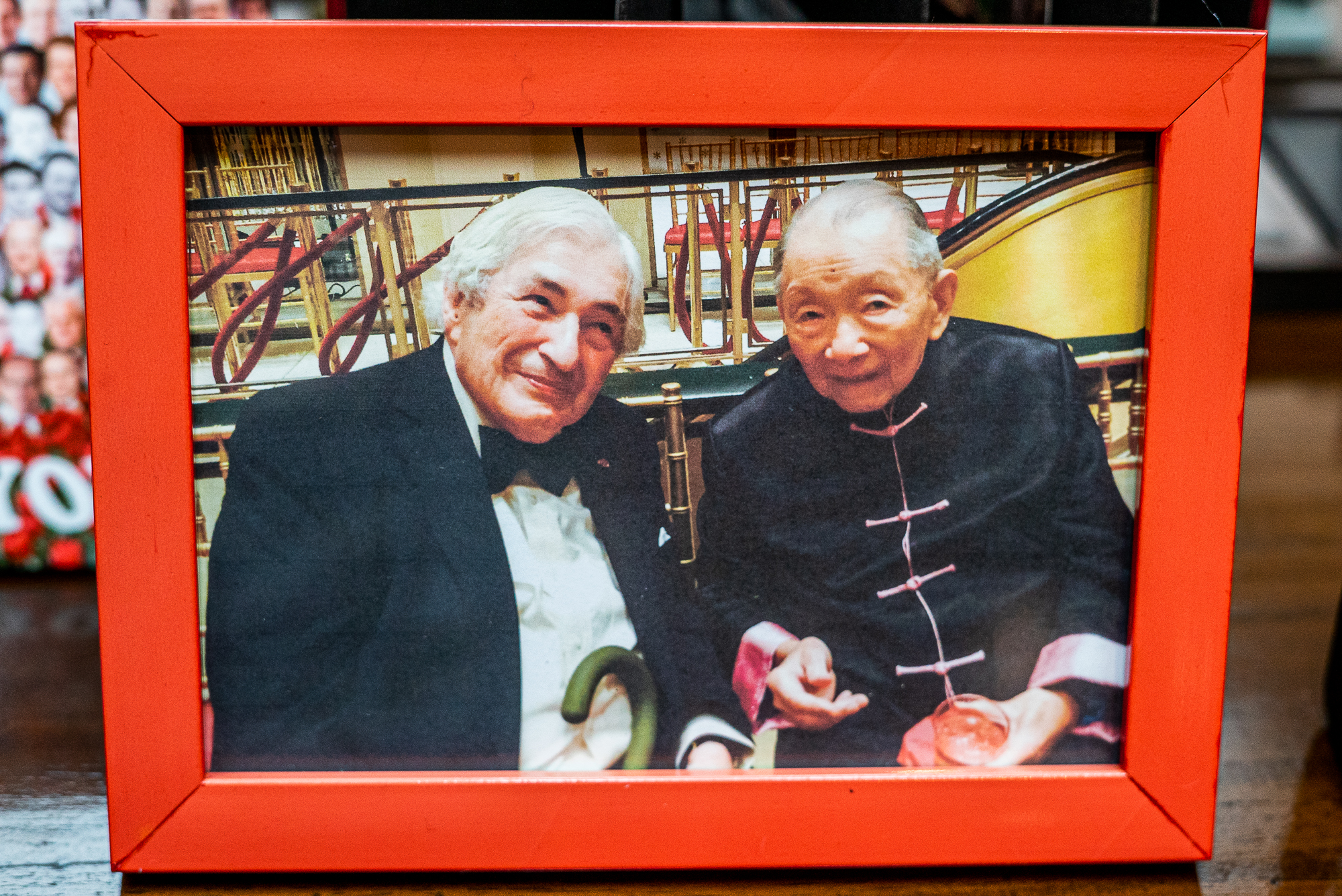 His life was well documented in photos from childhood to his last days. The table with his framed photos with politicians, celebrities, and friends kept growing to fit as many photos as possible.