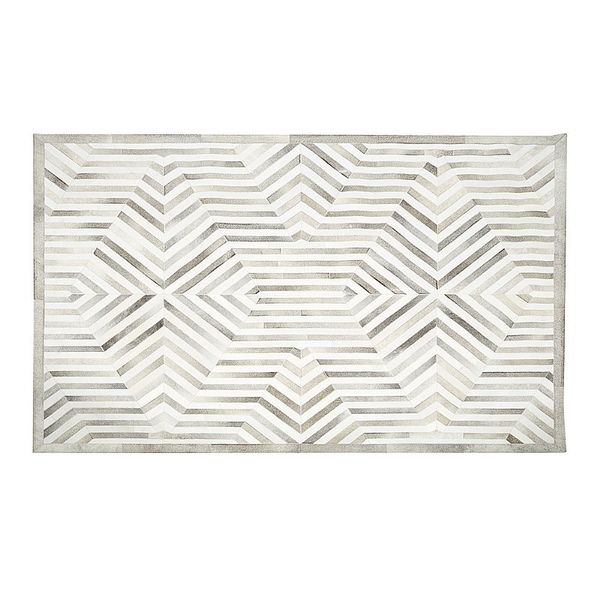 【天然牛皮】巴塞隆納海洋 -手工製城市印象客廳地墊/地毯(300×200)