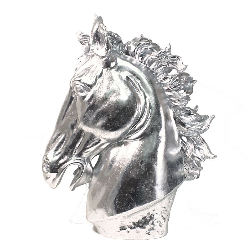 馬頭造型擺飾-榮耀-銀箔色