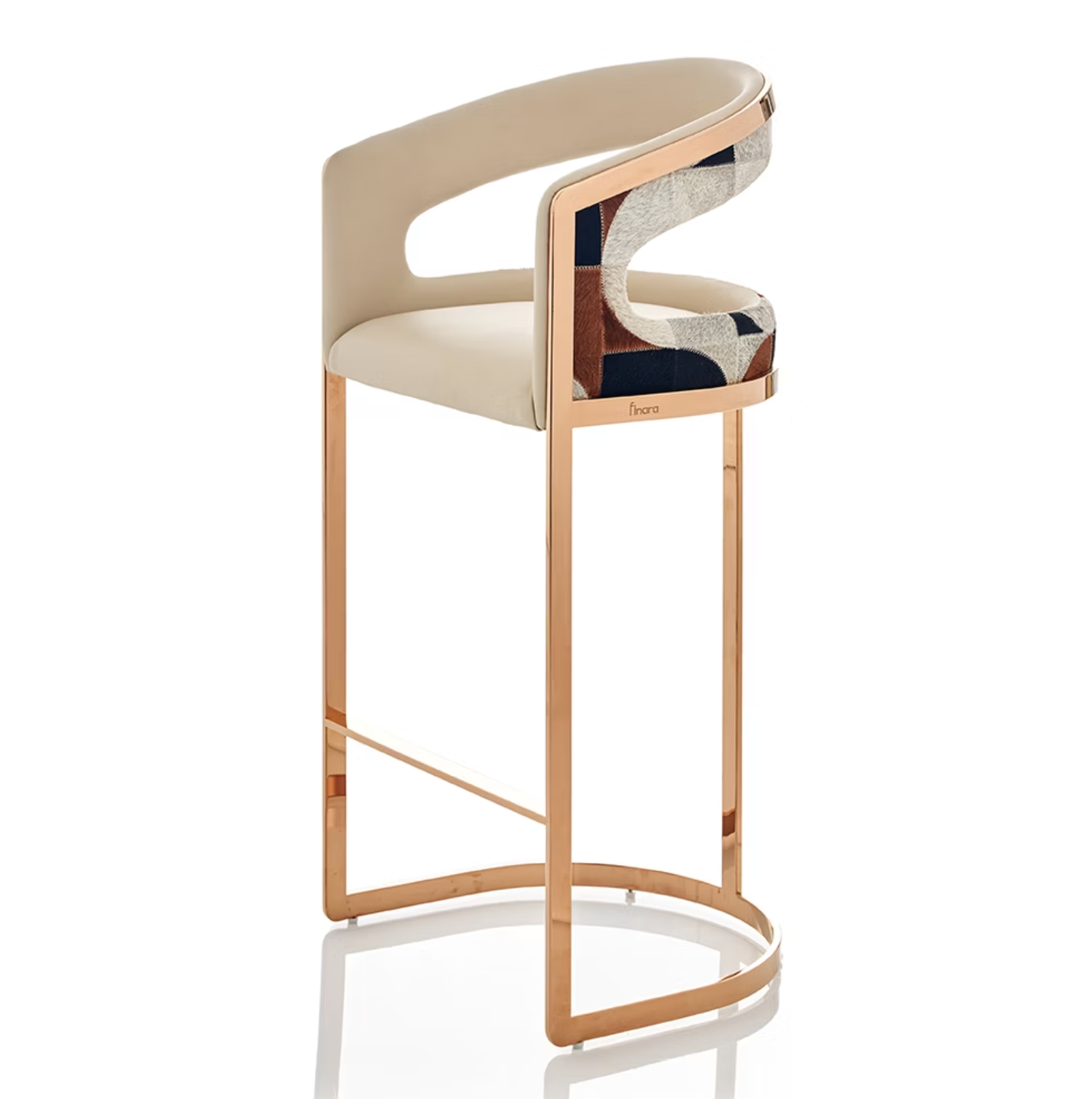 牛皮高腳吧台椅-The Moment 此時此刻