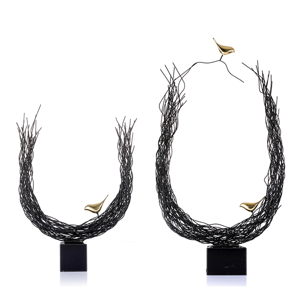 伊甸園鳥語雕塑空間擺飾(S/L)