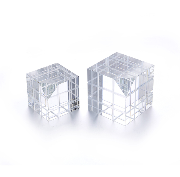 立方體水晶擺飾(S/L)