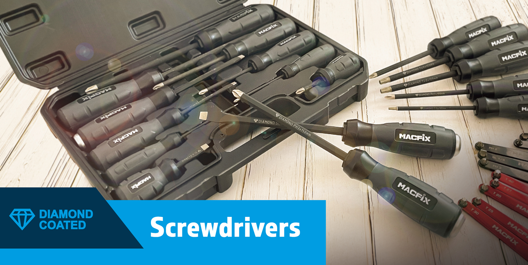 Diamond Coated Screwdriver Series