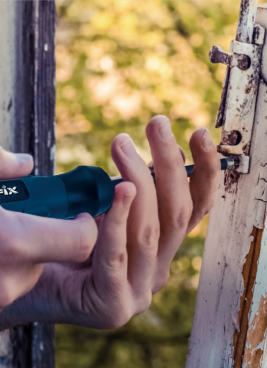 Remove stripped screws with ease.