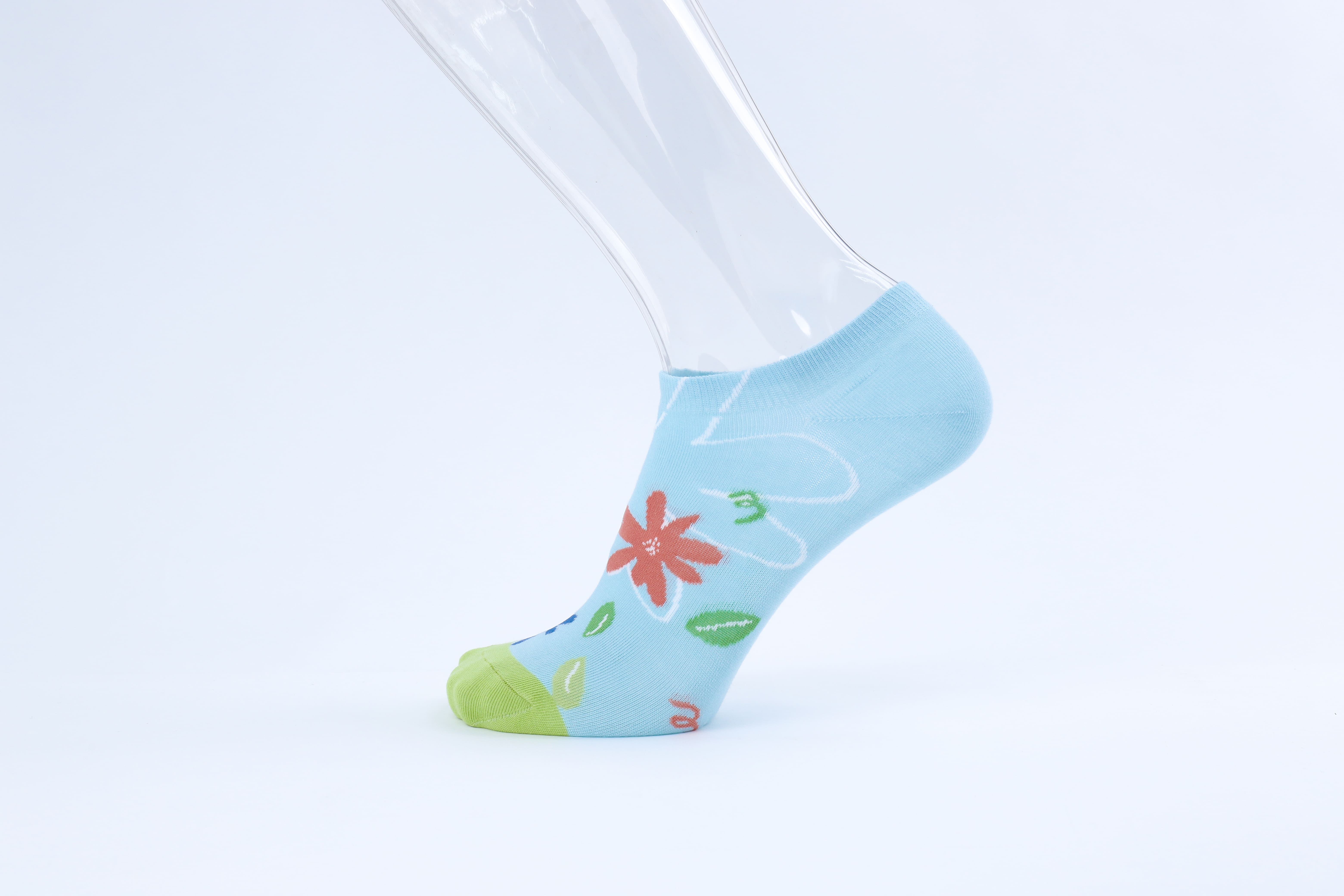Women's Novelty No Show Socks- Spring