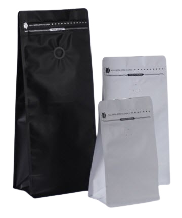 Supplier of Flat Bottom Bag for Packing Pet Feed or Coffee Beans