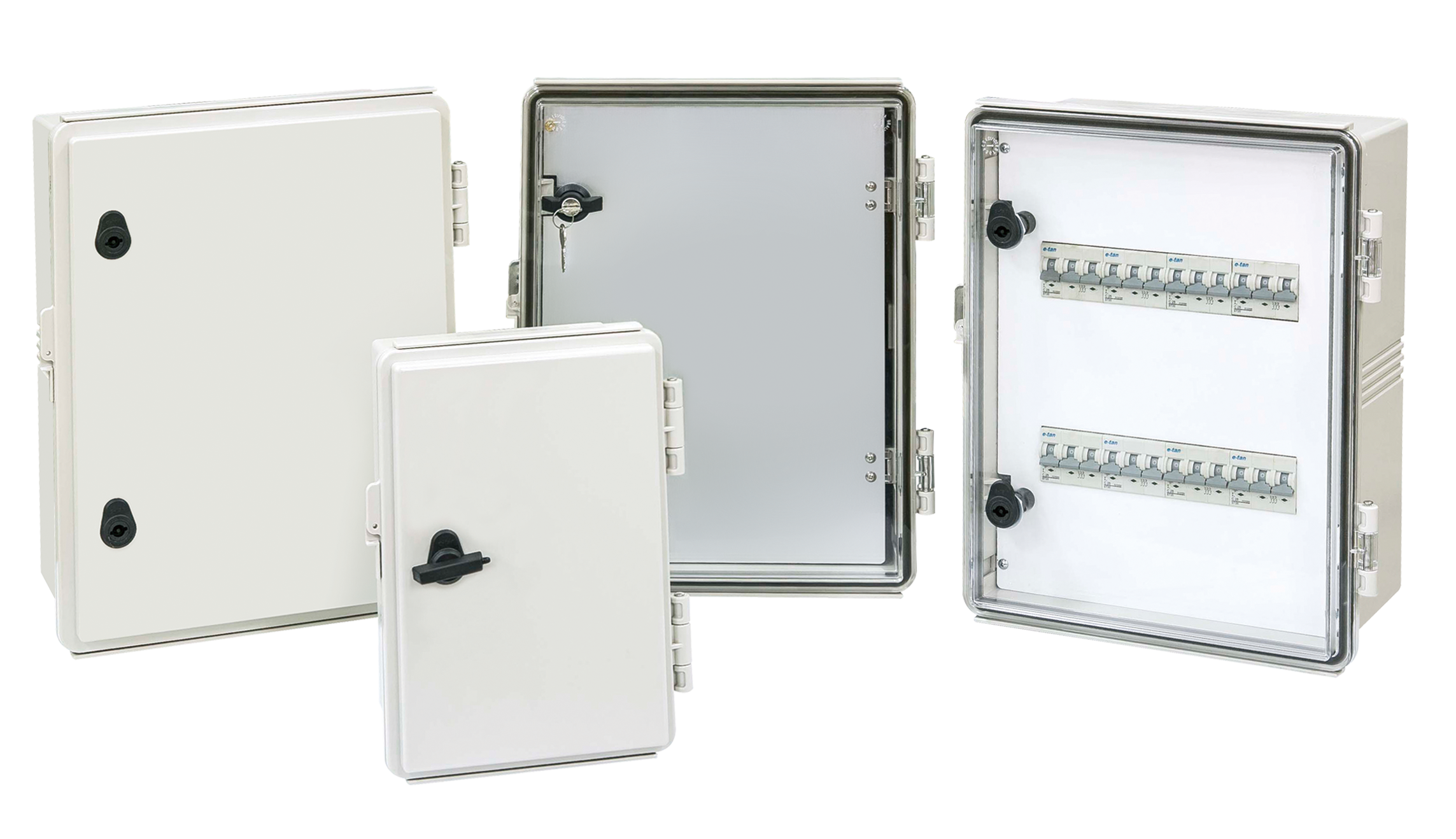 IP68 Plastic Enclosure - MP series (Hinged)