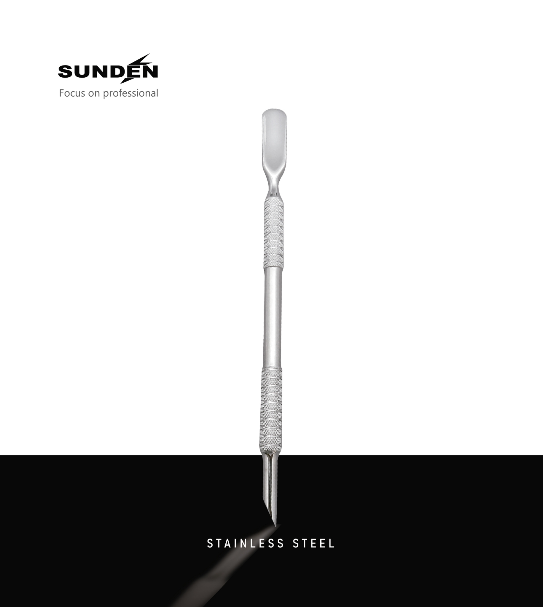 SUNDEN極 專業卸甲修皮斜口雙頭推刀SD04