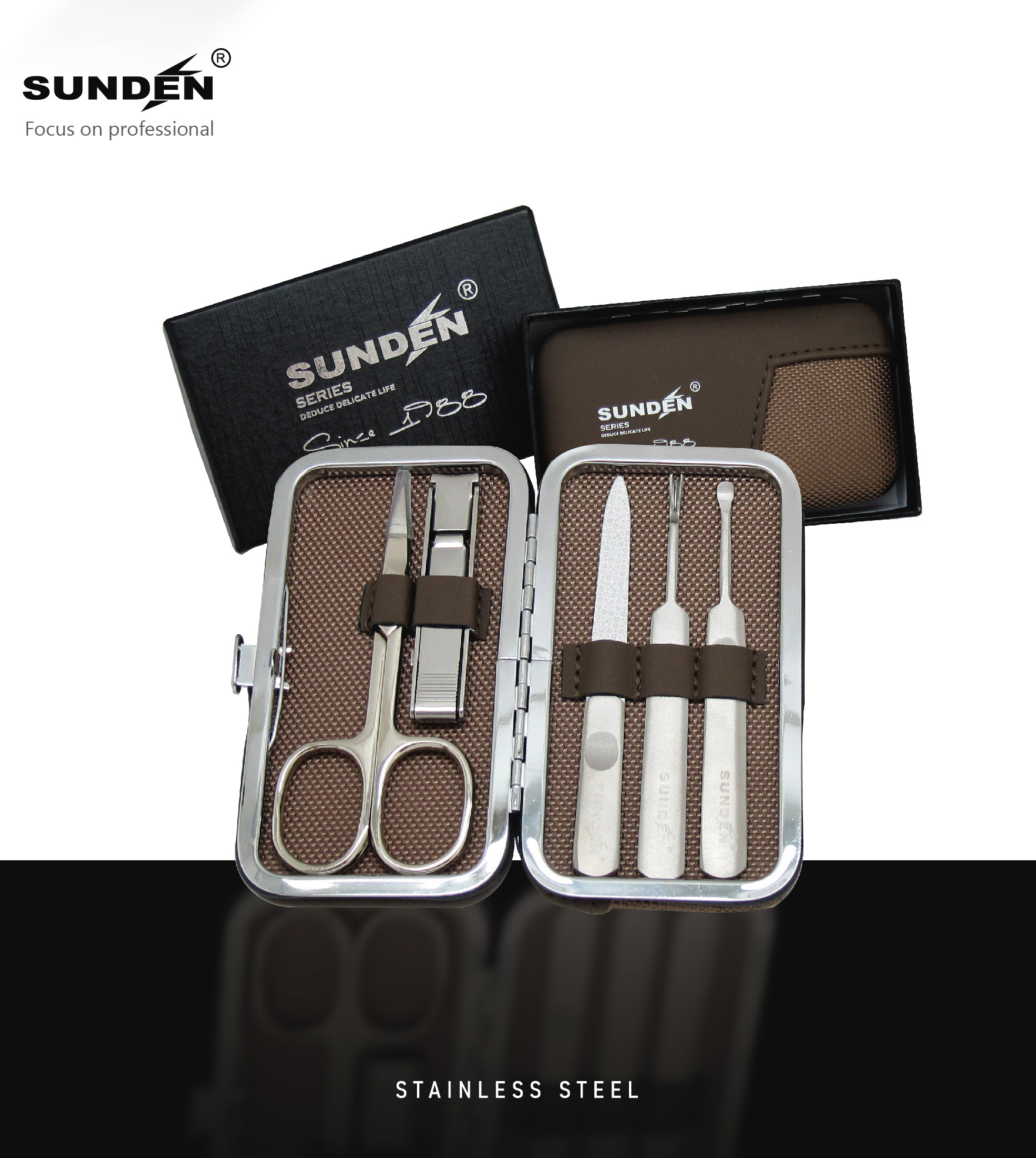 SUNDEN精品五件式修容組