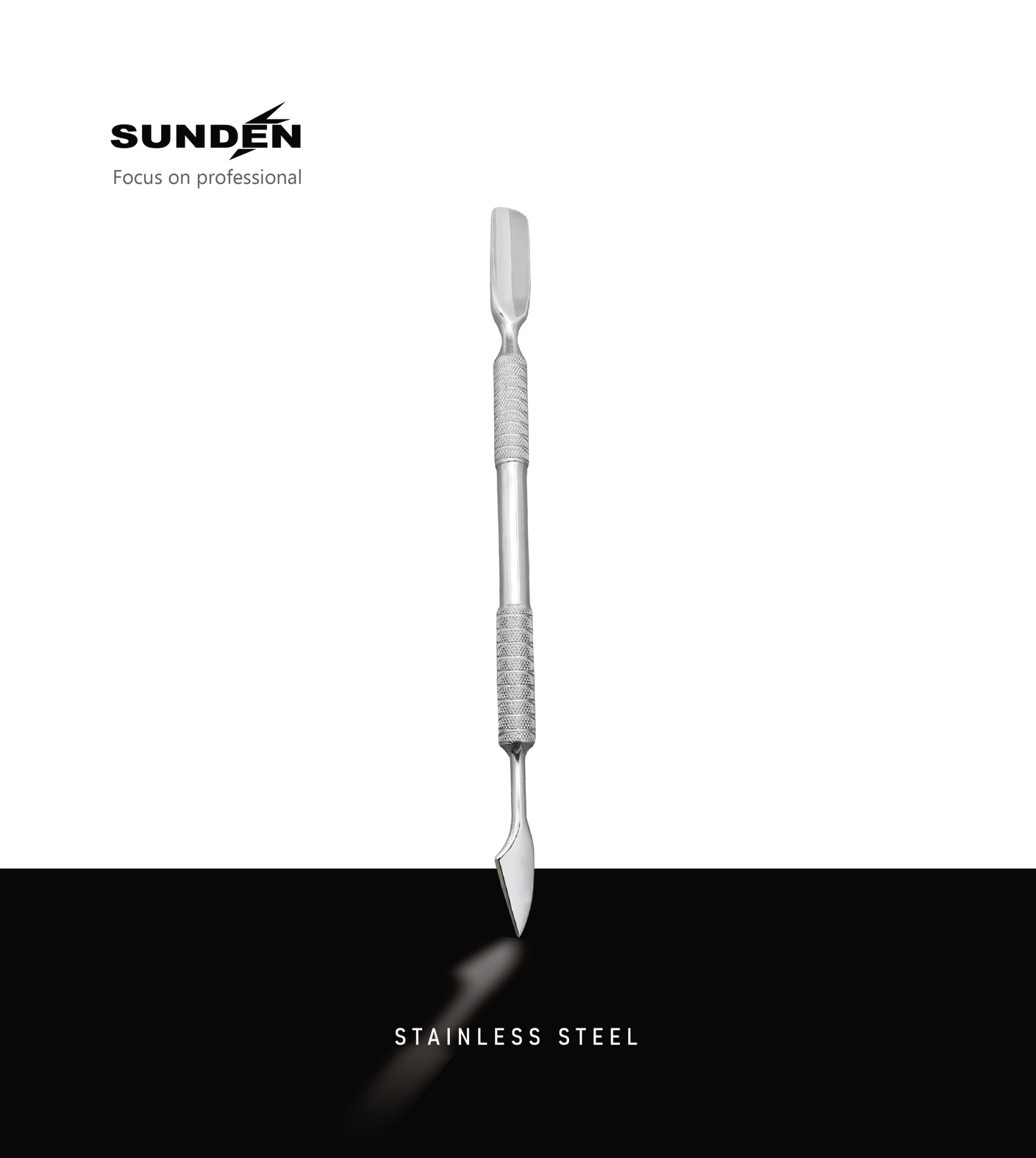 SUNDEN極 專業卸甲修皮刀形雙頭推刀SD02