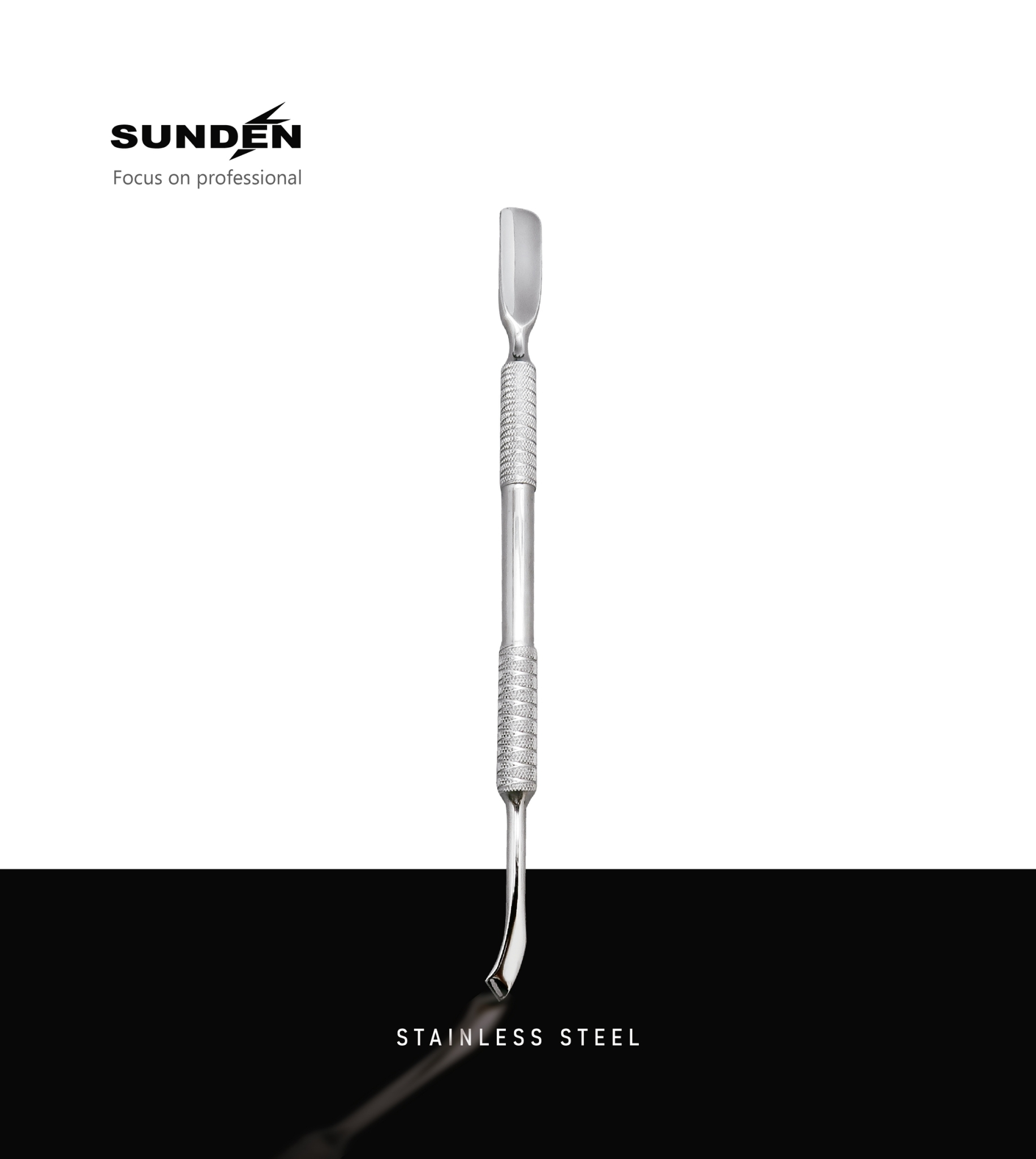 SUNDEN極 專業卸甲修皮推桿型推刀SD01
