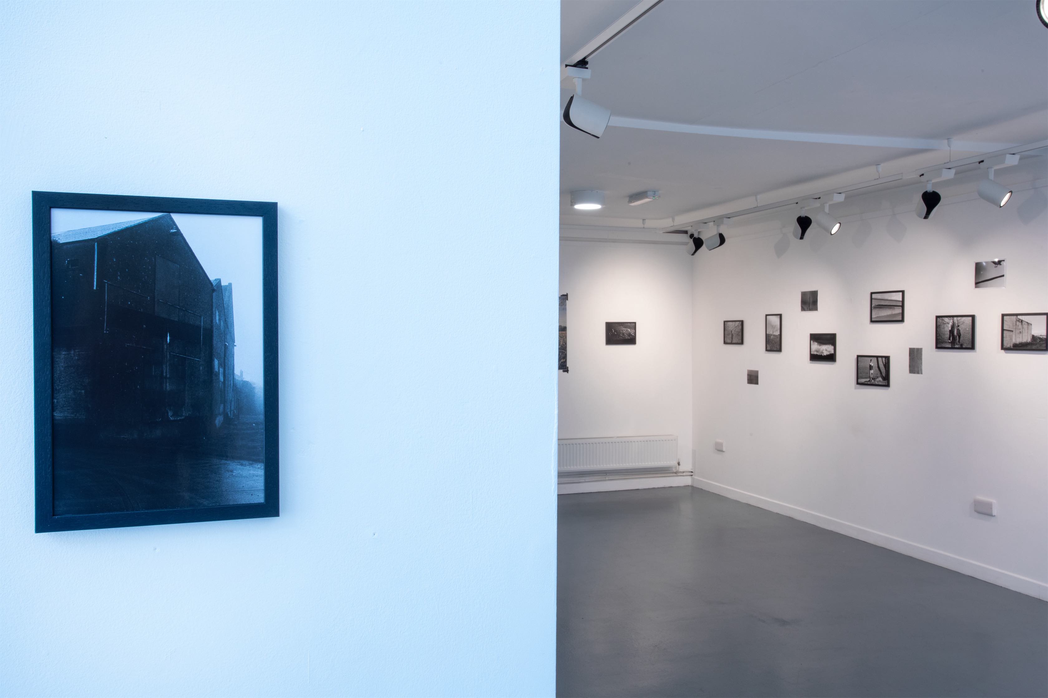 Small framed black and white work, Silver Gelatin Print, 22 x 30cm