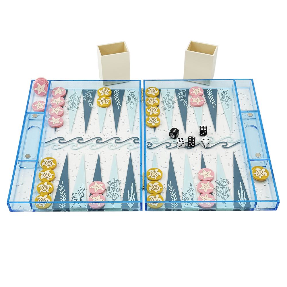 西洋雙陸套棋 | Backgammon Set