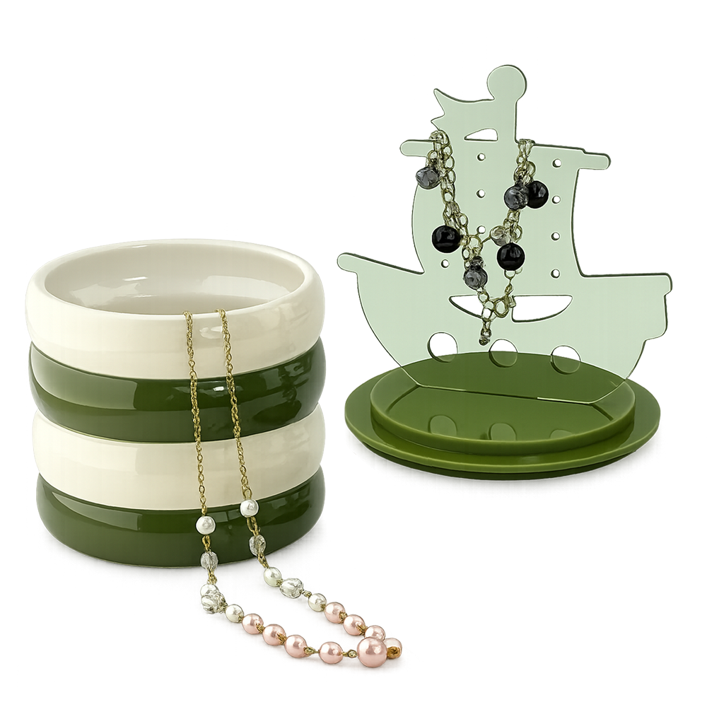 飾品陶杯收納架 | Jewelry & Ceramic Cup Storage Rack