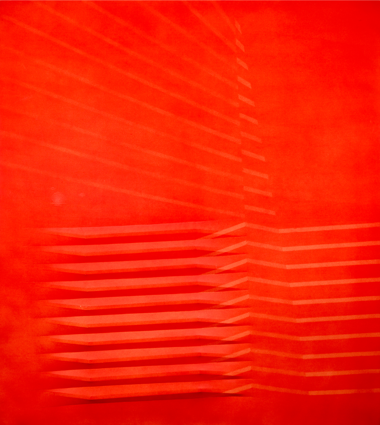 Agostino Bonalumi - Rosso