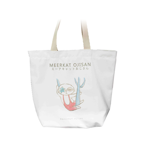 狐獴大叔 運動瘋雙面帆布袋