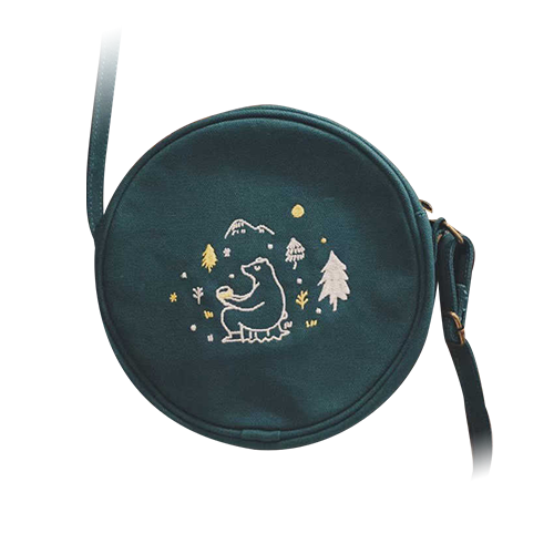 向森林說早安 小圓包