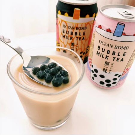 Ocean Bomb_ Bubble Milk Tea Drink