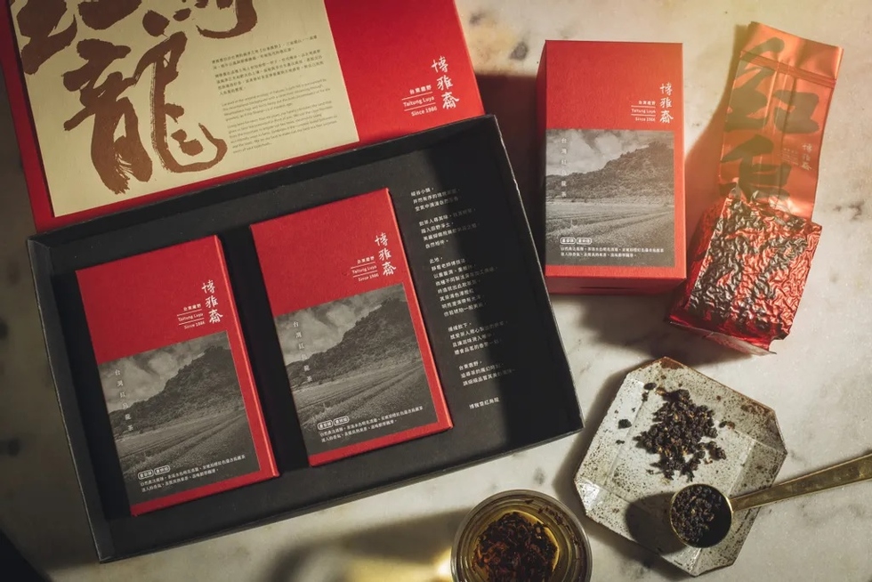 Buo-Ya Pavilion_Premium Red Oolong Tea Leaves and Tea Bags