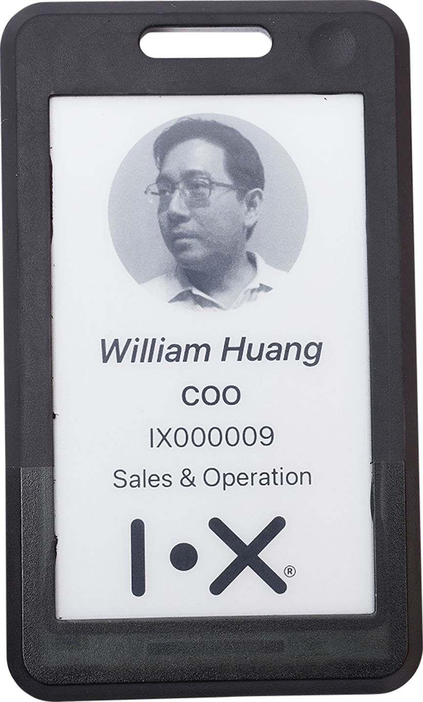I.X Wireless Secure eBadge