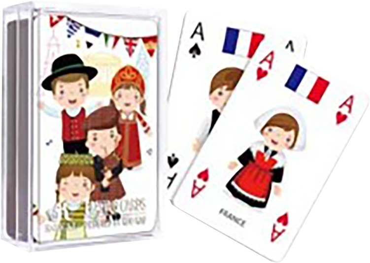 Educational Cards - 3 in 1 Card Game - European Version